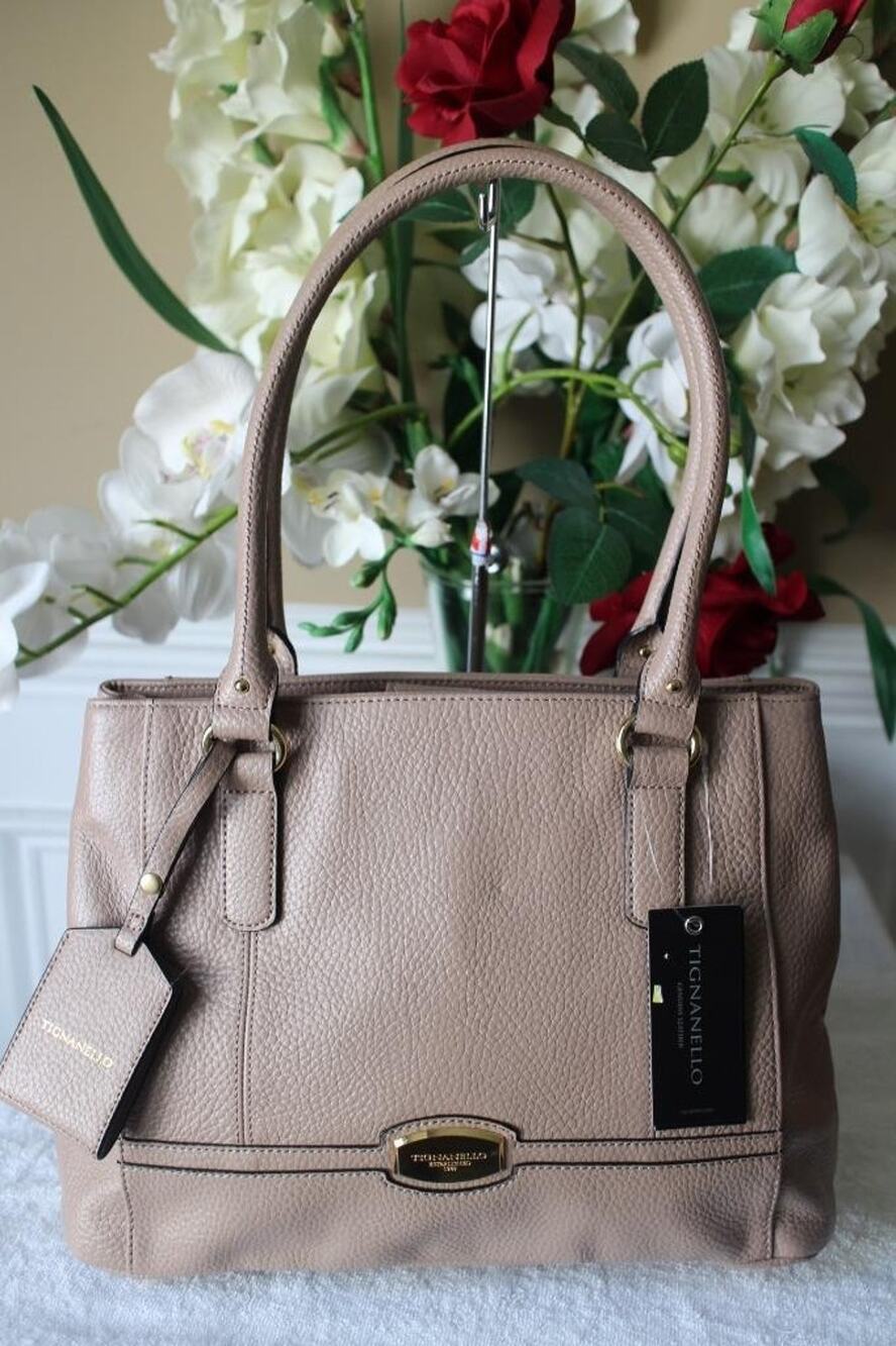 NWT TIGNANELLO ROEBLING SHOPPER TOTE BAG PURSE (160
